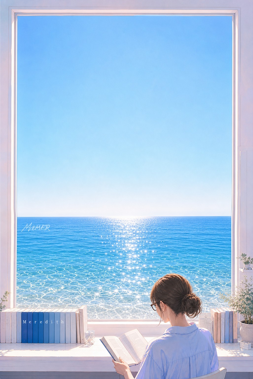🌊 바닷가 책방