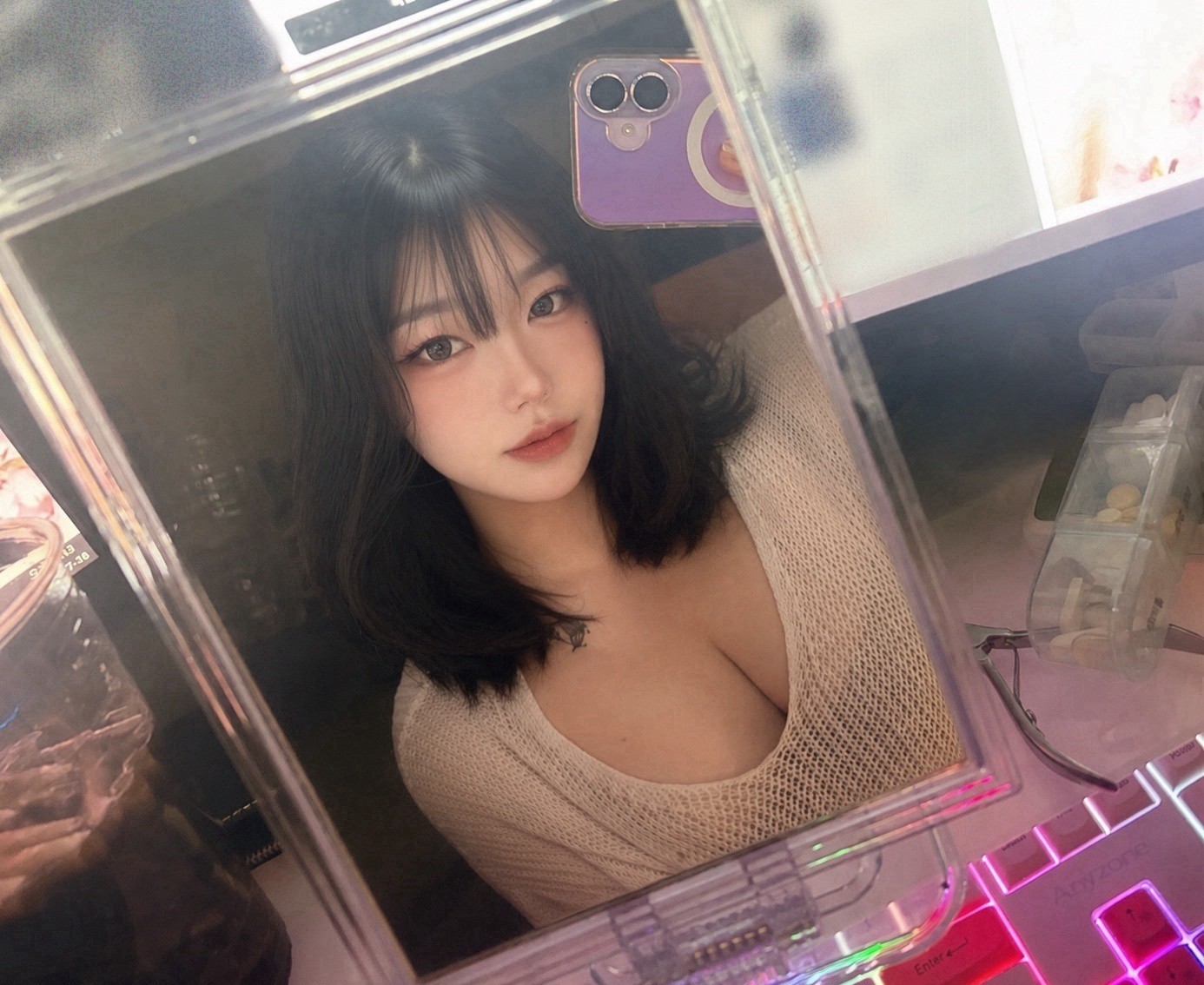 나랑 보리차 먹을짜람 >_<