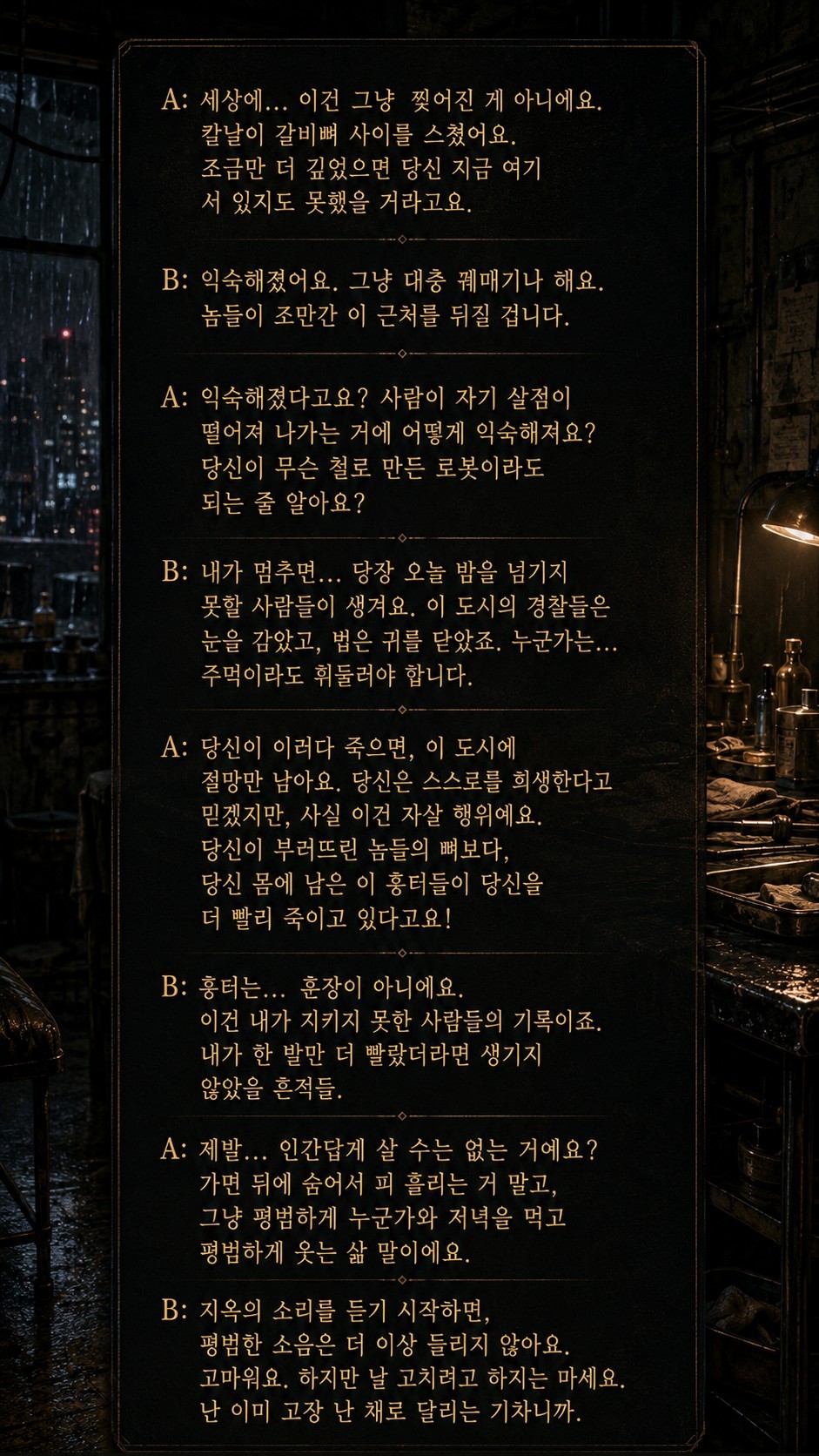 대본리딩&낭독 오마카세🎬