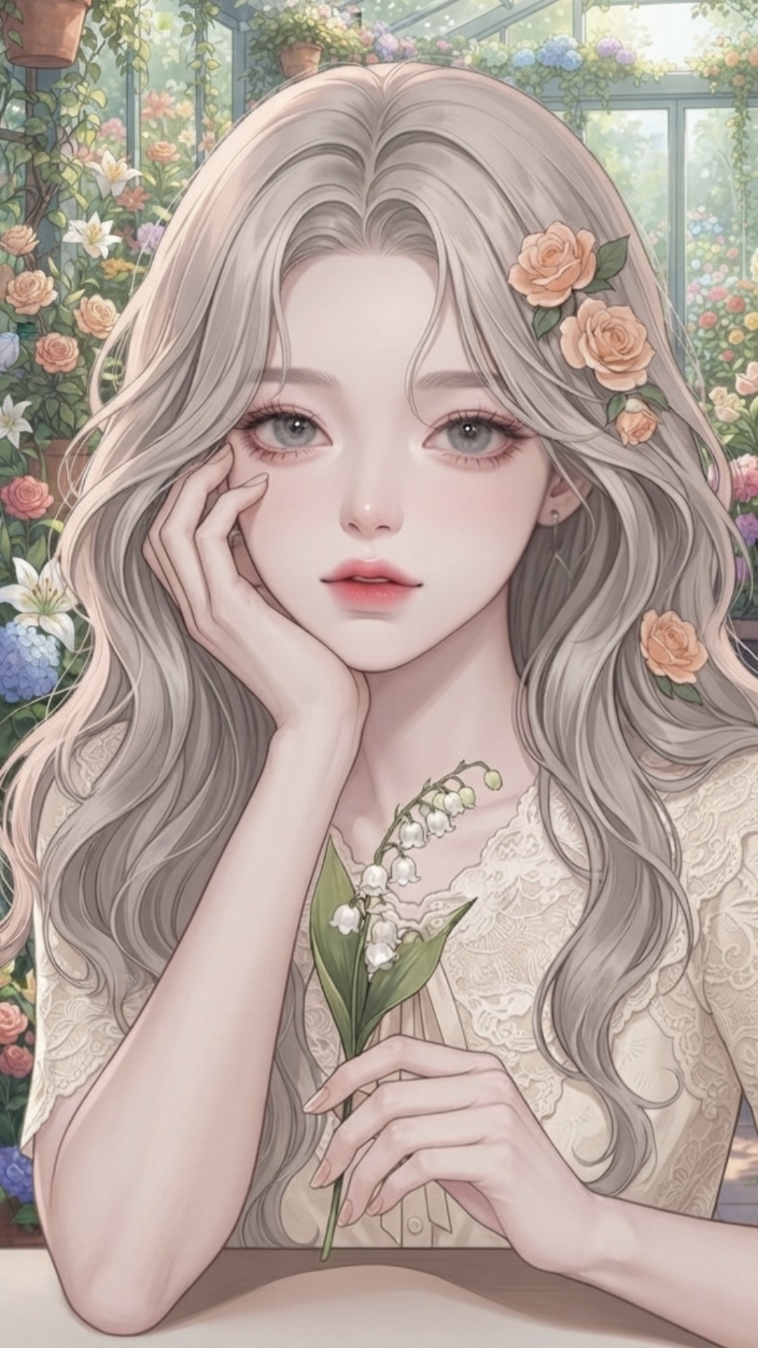 차분한 아침