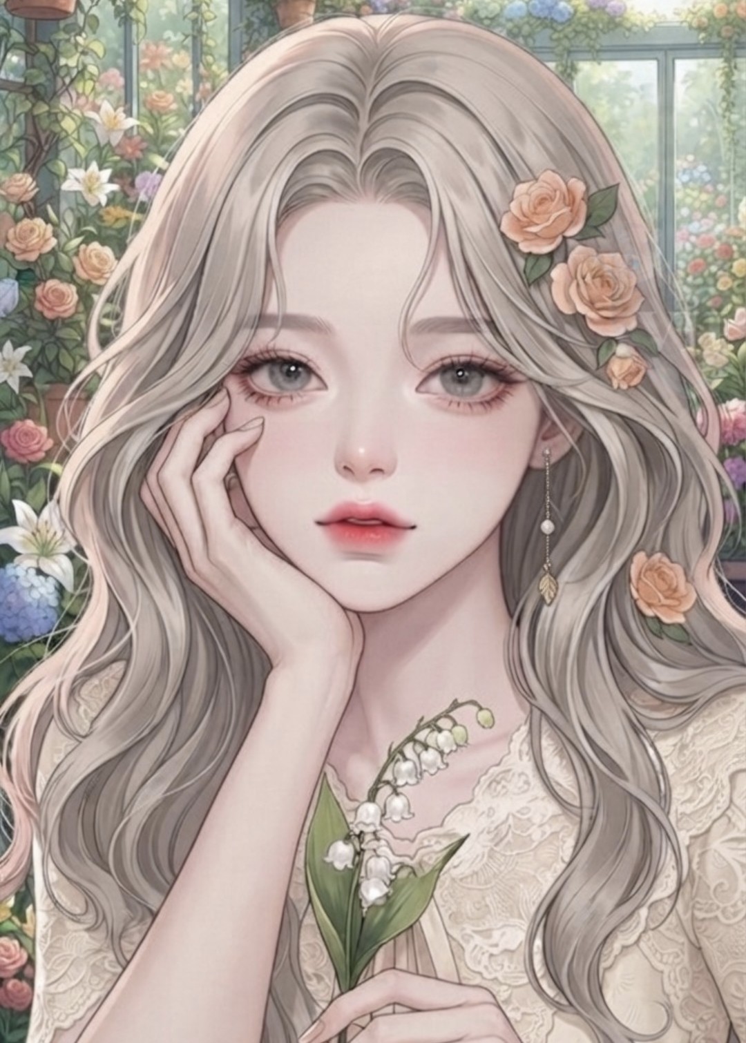 차분한 아침