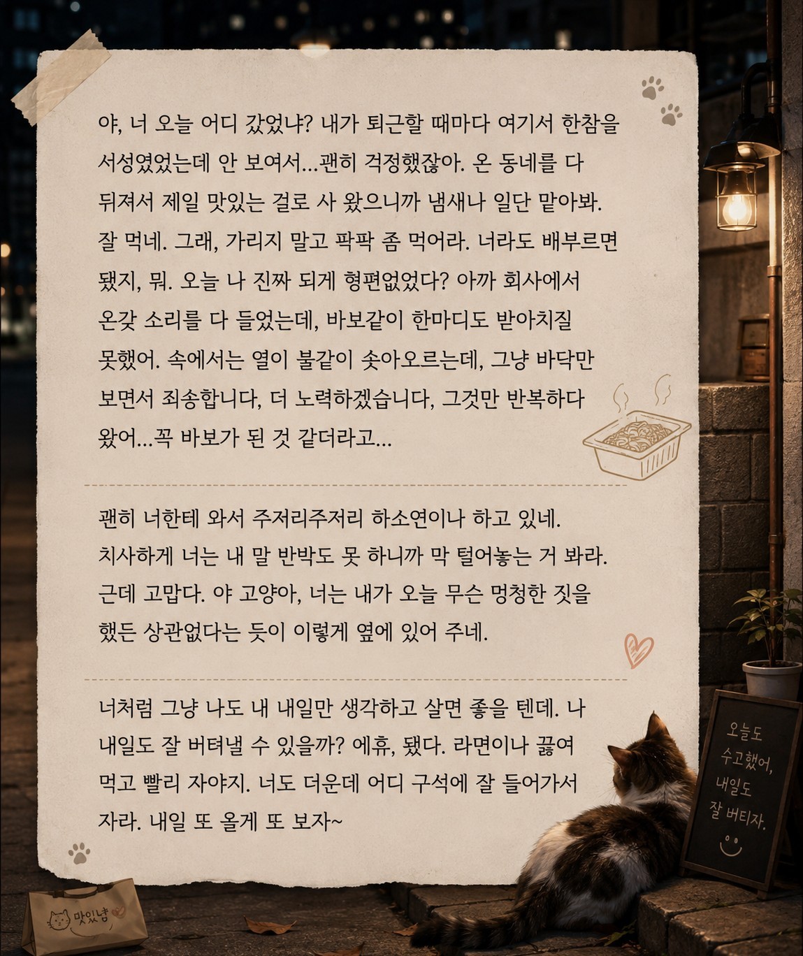 대본리딩&낭독 오마카세🎬