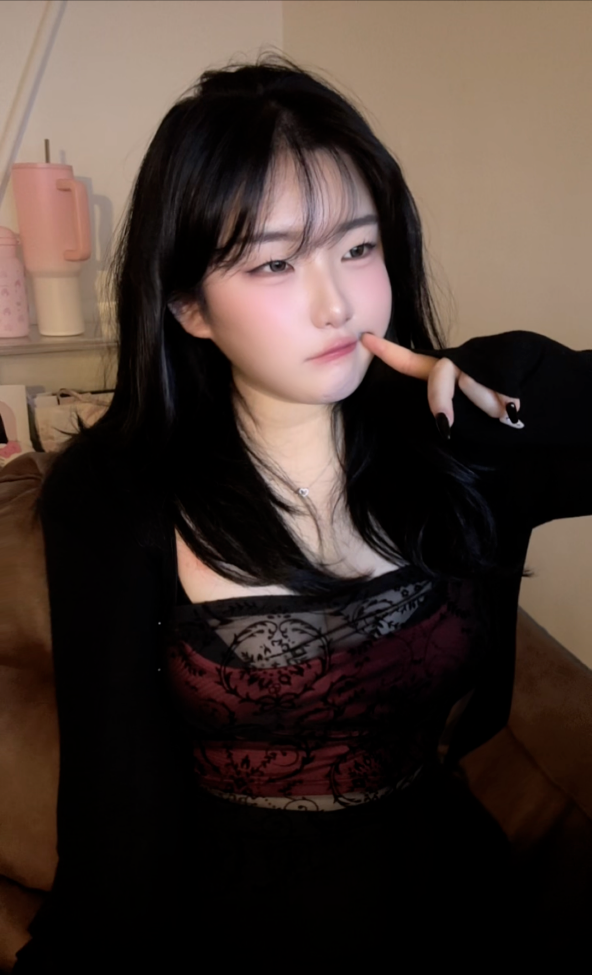 안온다고 ? 나 오늘 예쁜데