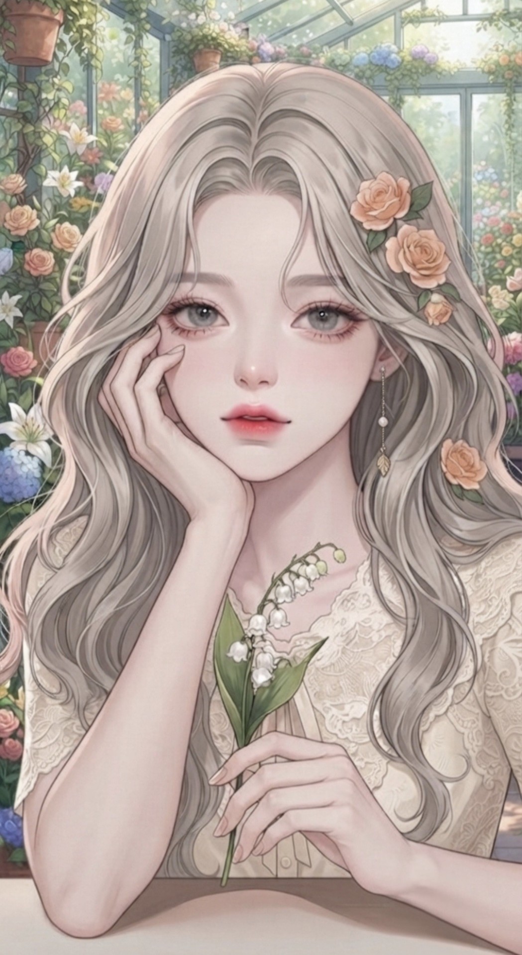 차분한 아침