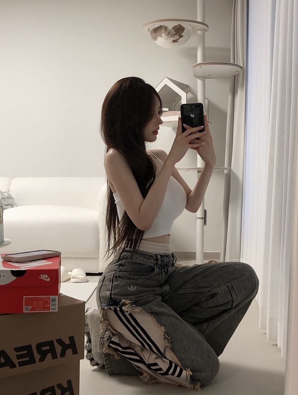 겉보기와 다르게 다정한녀자