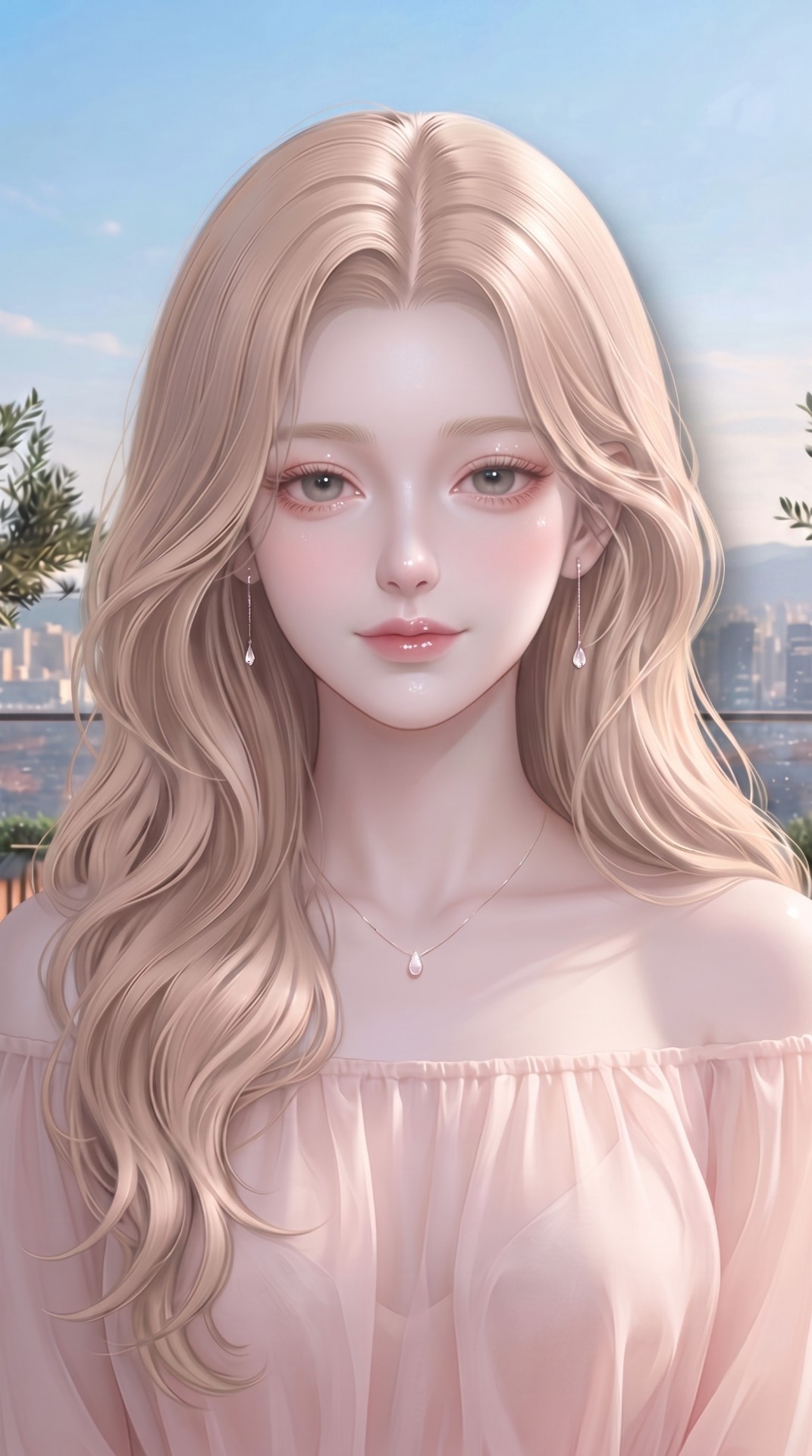 차분한 아침