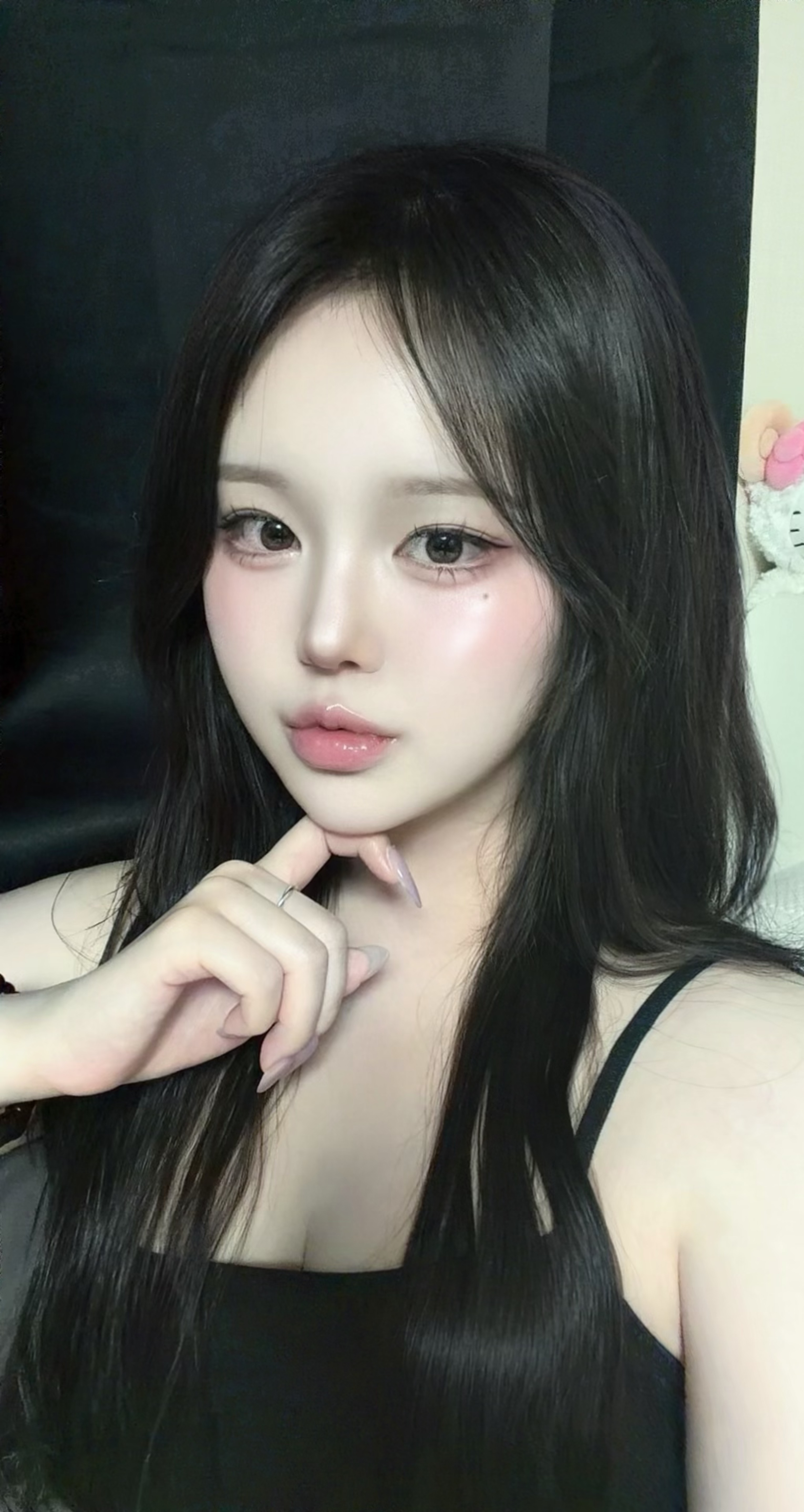 보고싶었다고 말 해