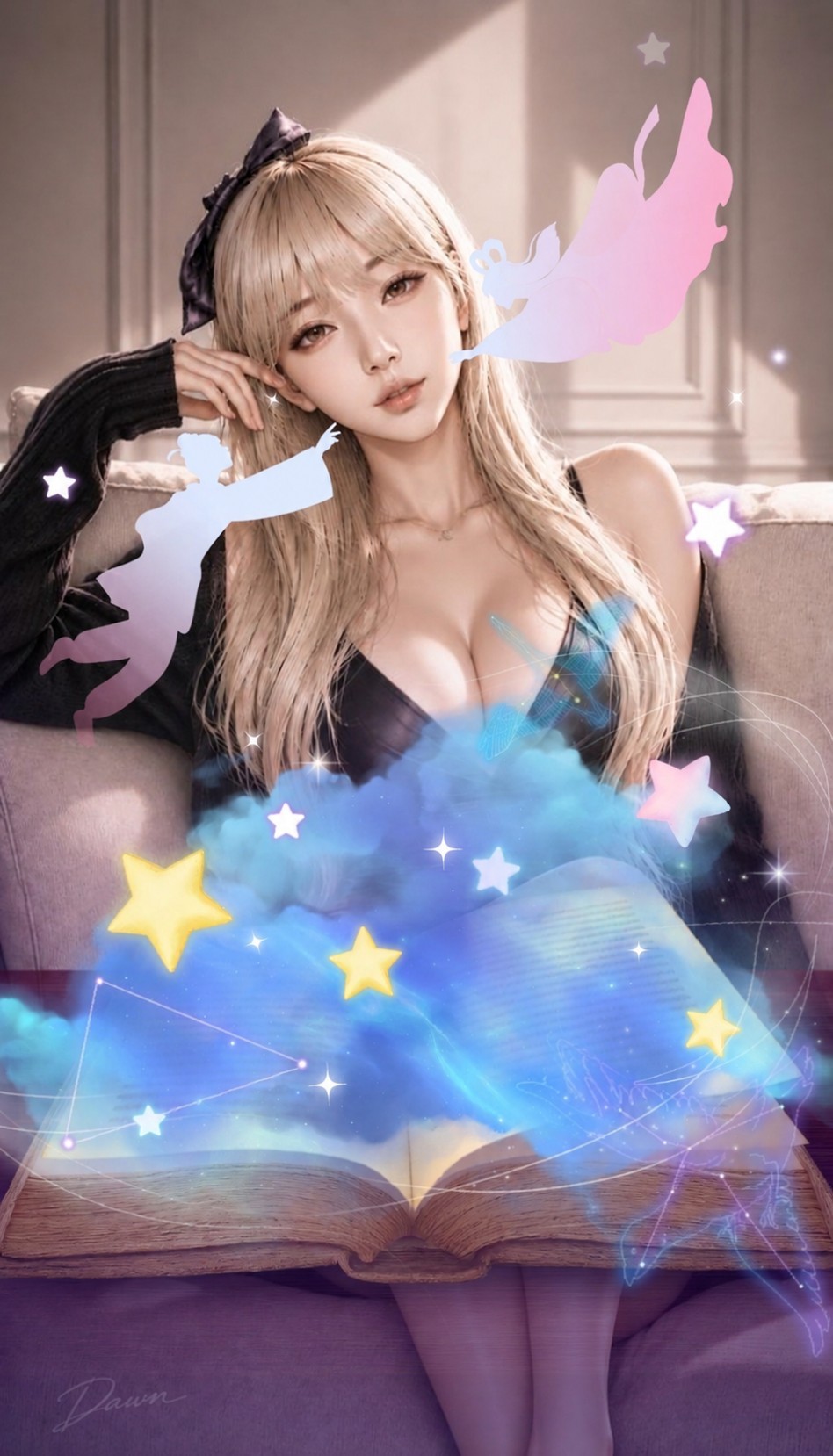 미친 목소리 소유자.