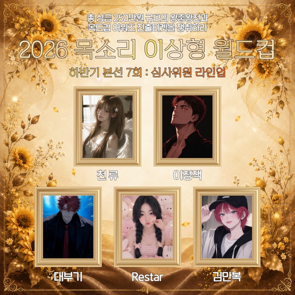2026 목드컵 하반기 본선 7회🏆