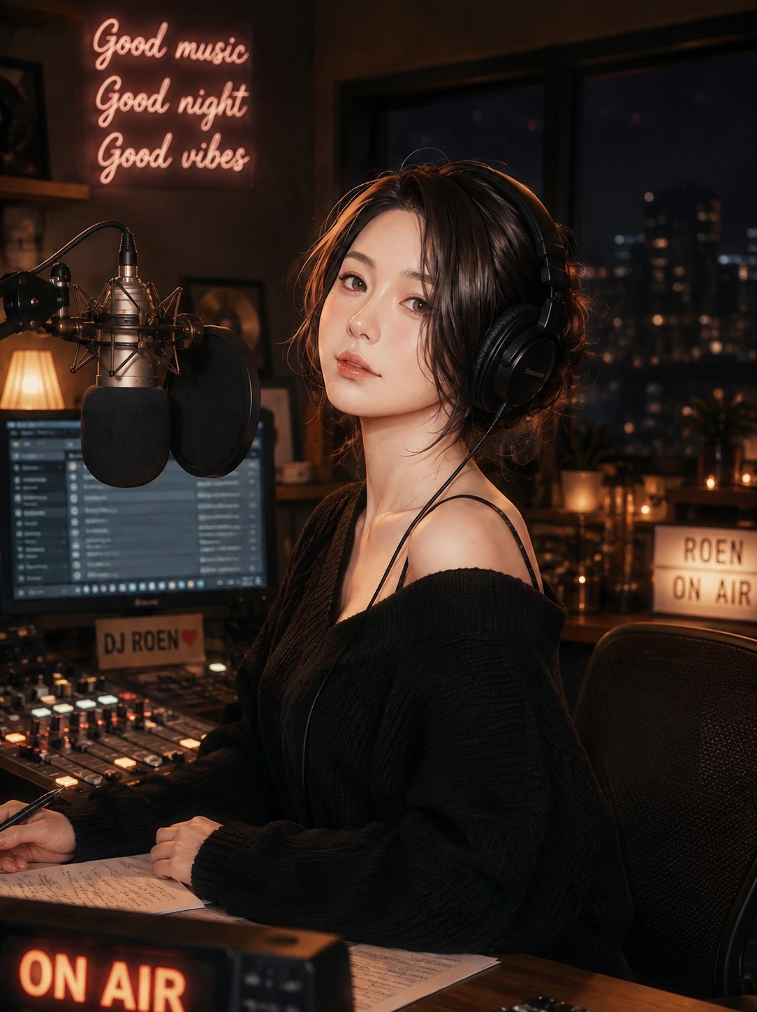 중저음 음악 & 소통 라디오 📻