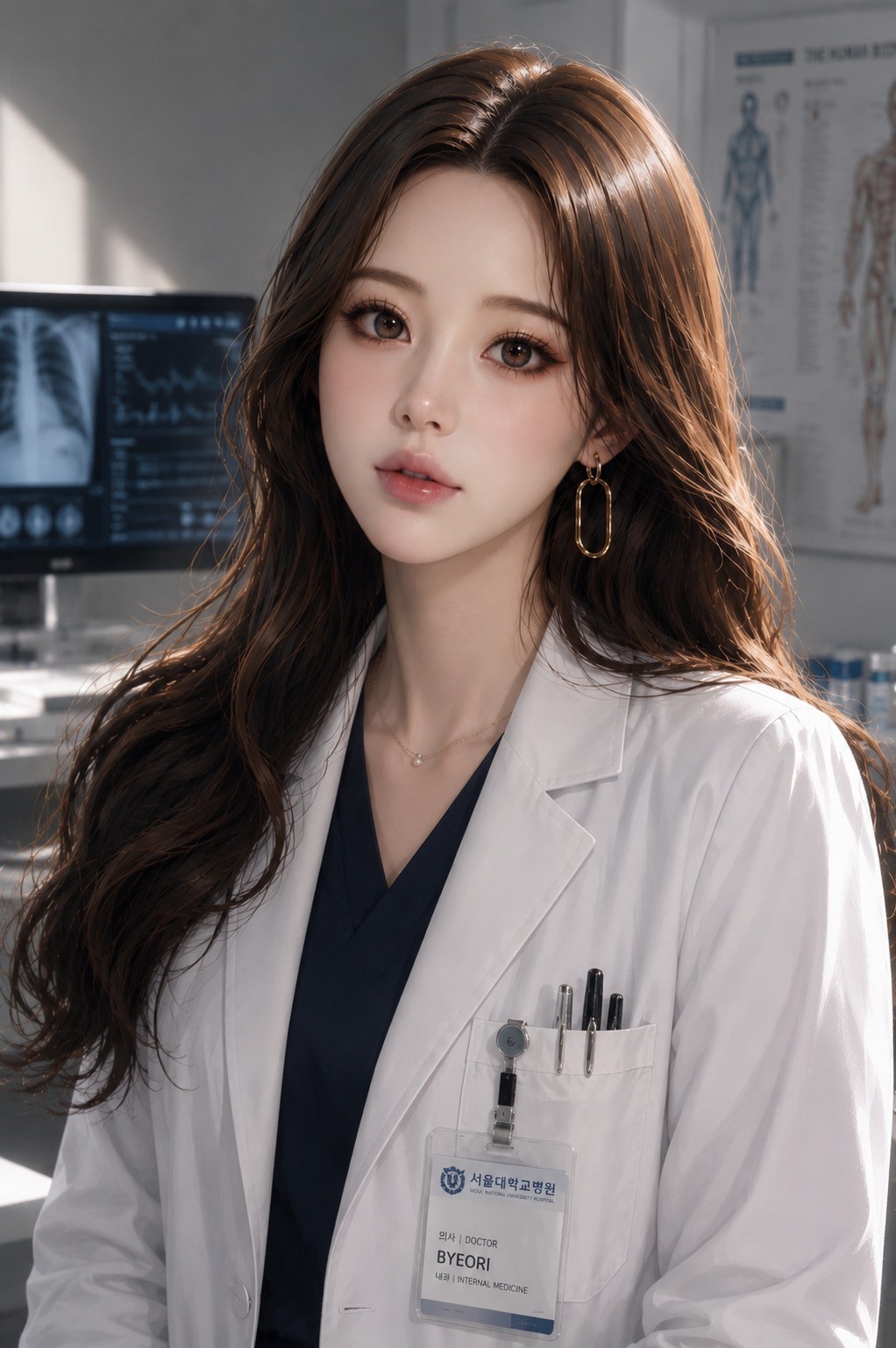 헤이븐크루 밤이 되었습니다.
