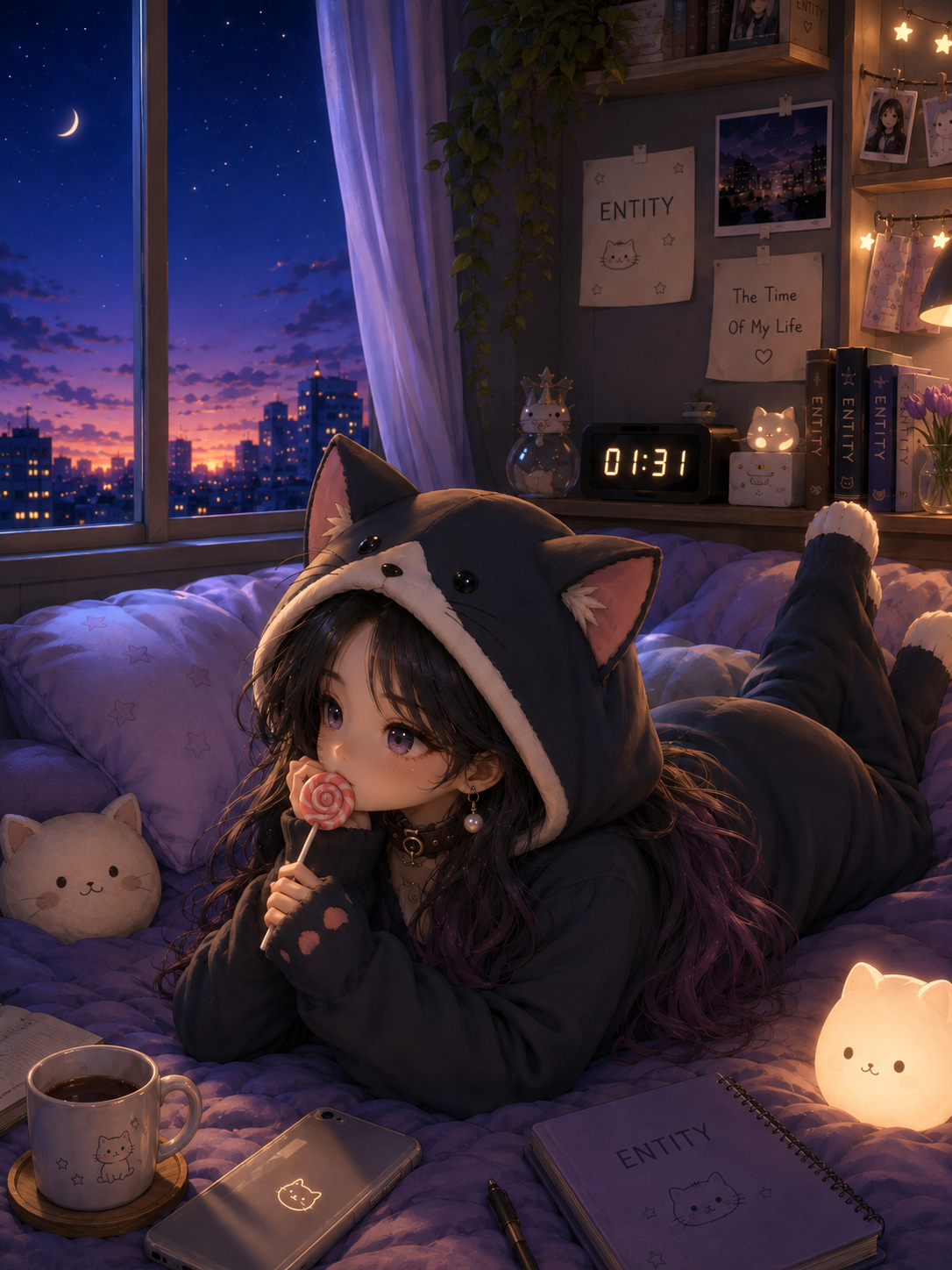 1h] 당신만큼 예쁜 밤이에요.