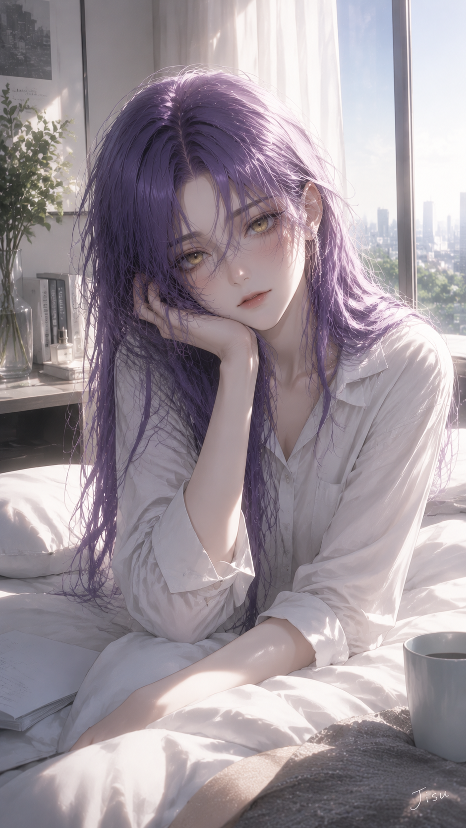 깊어지는 새벽에 등장함.