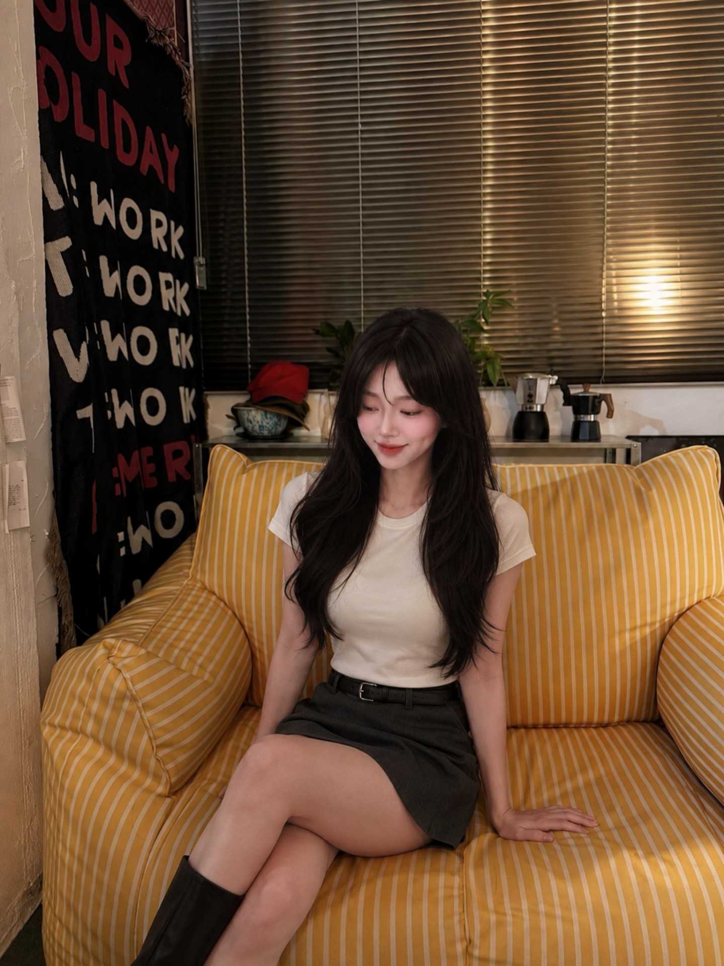 자다깼다