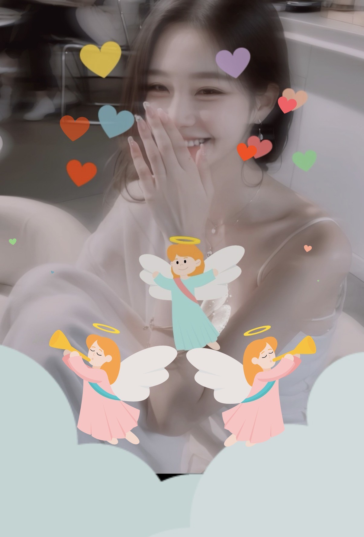 새로운 해잔님을 뵙습니다 꼬꼬🖤🫰