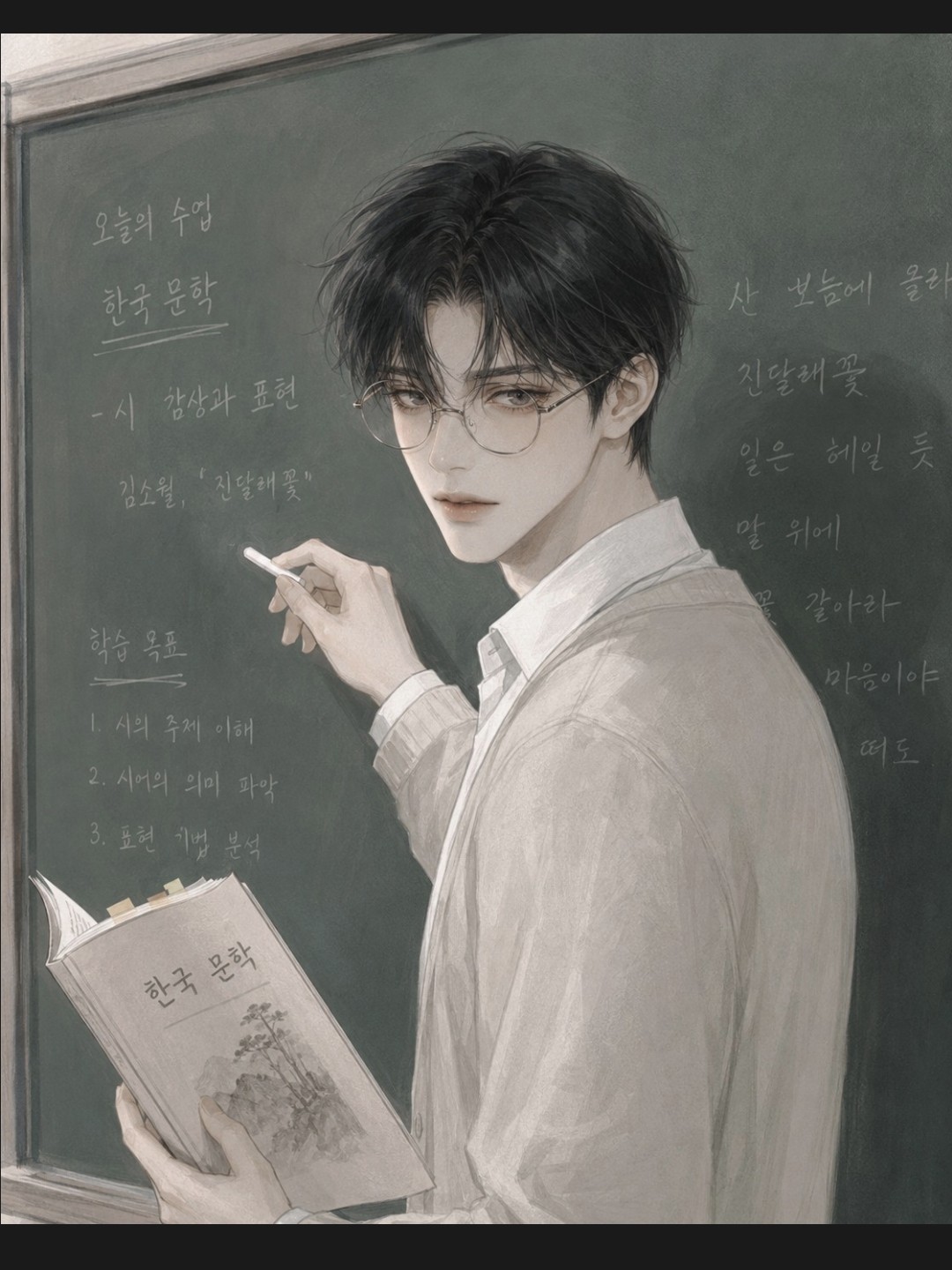 중저음 잔잔하게