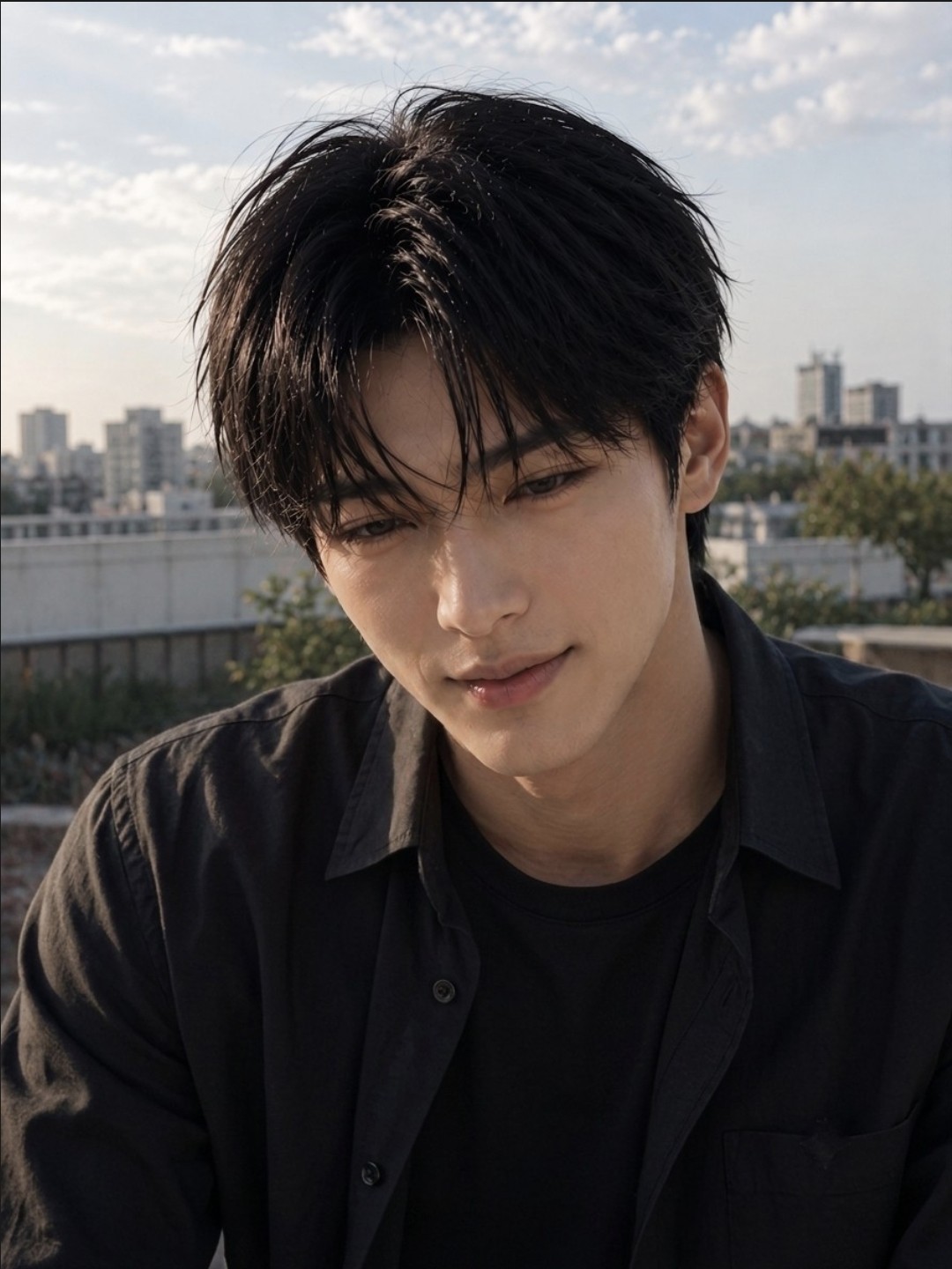 중저음 잔잔하게