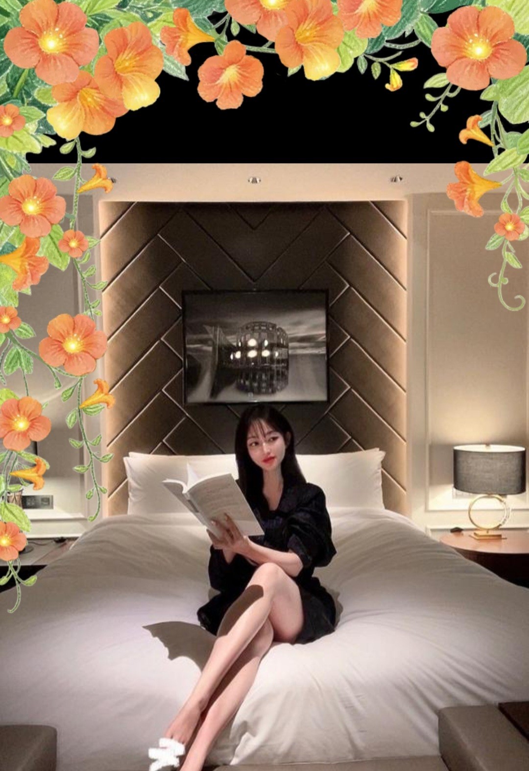 🌝이리와요, 수면책읽는 예쁜여자📚