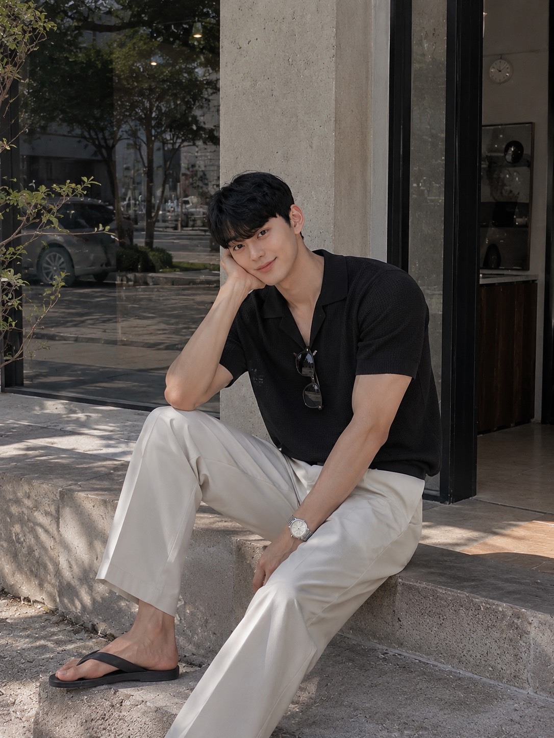 출장전 잠시?얼굴 비추러왔어