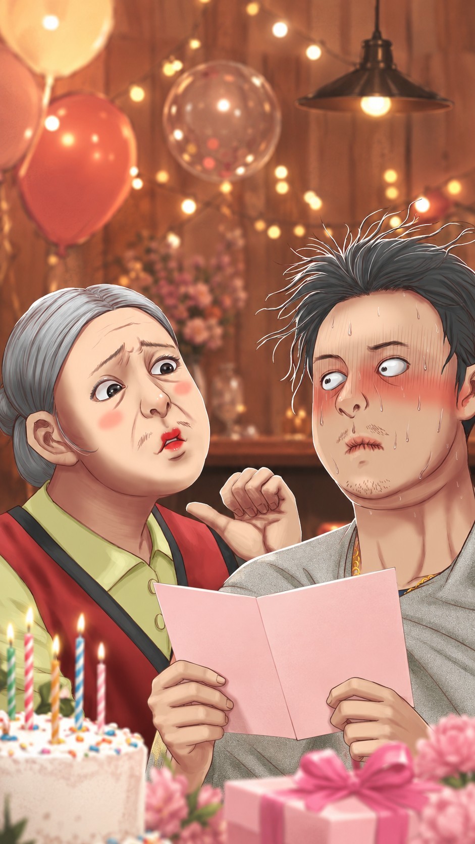 할머니의 Happy birthday!