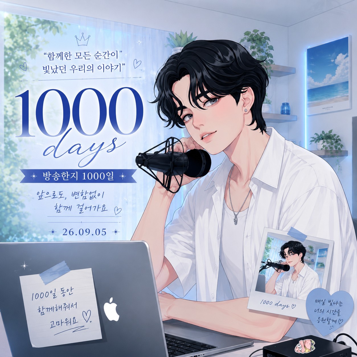 1000일 동안 함께해줘서 고마워