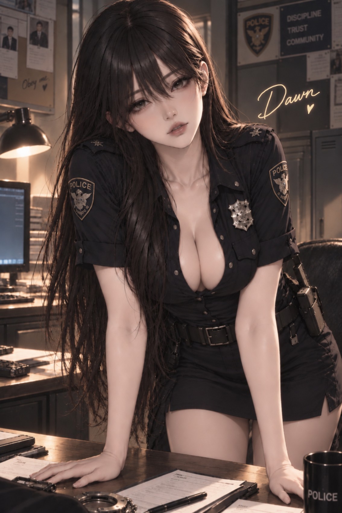 은밀한 새벽의 속삭임.