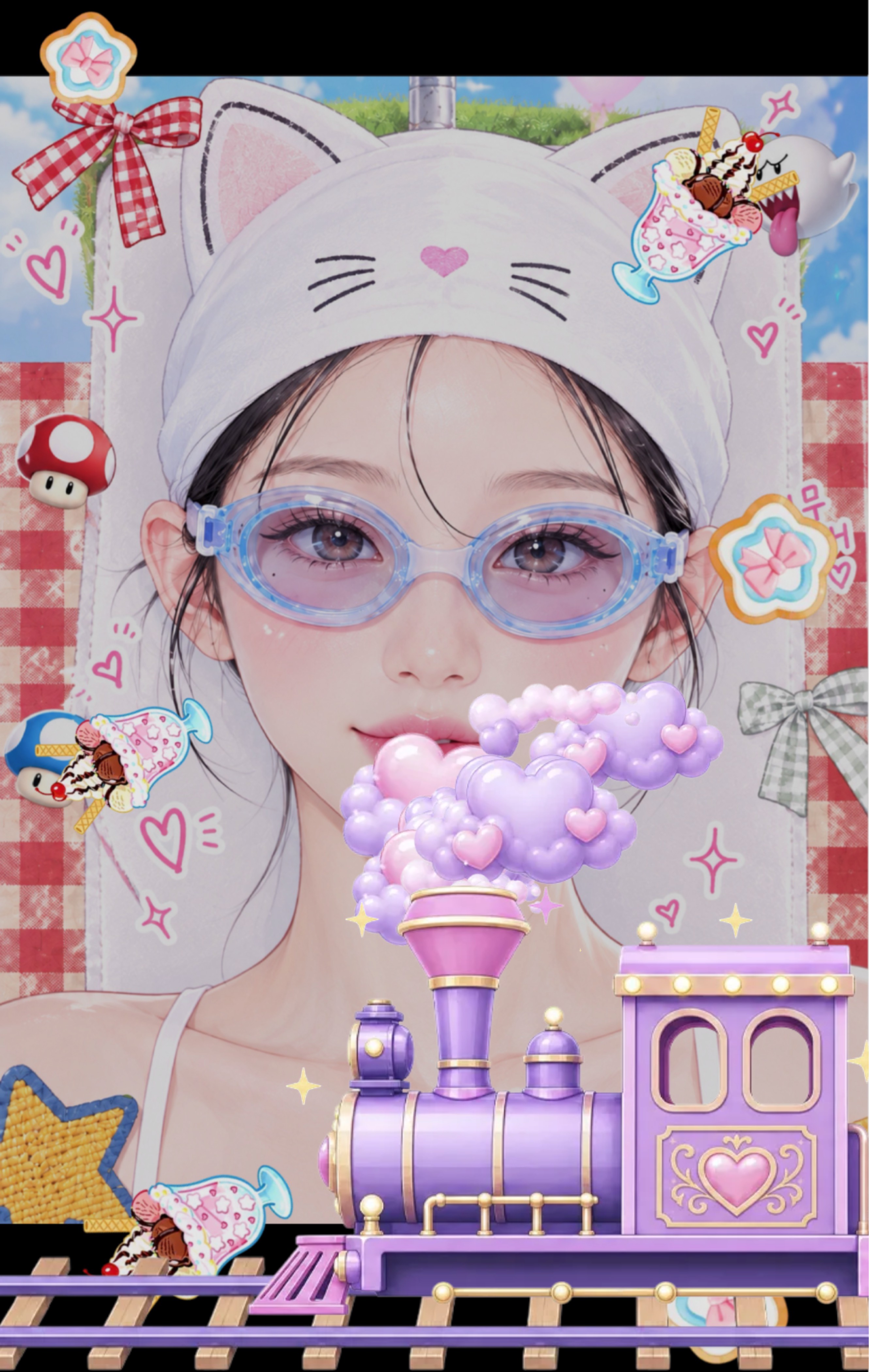 갱상도얼짱 𝙁𝙈.𝟭티쁘띠 3등축하염 