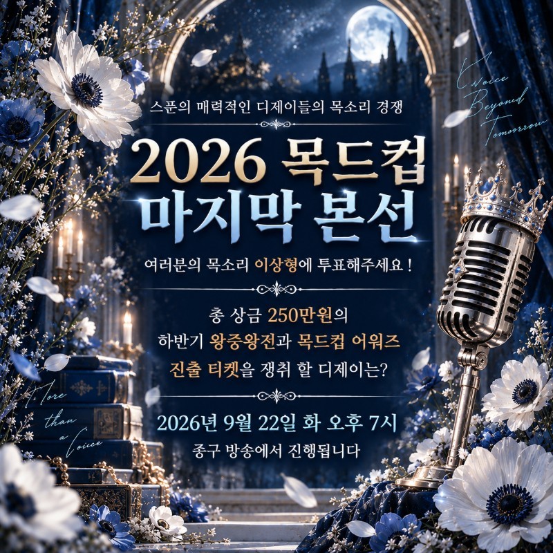 나 목소리 존나 좋은데?