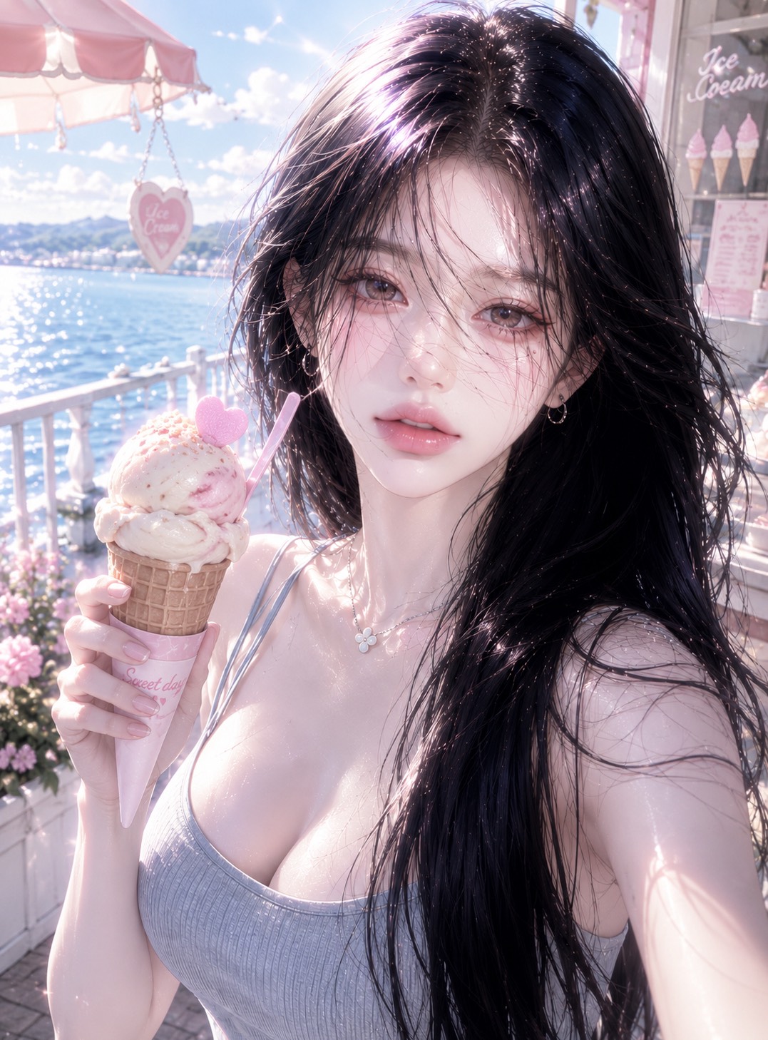 100일,,이에오 이뻐해줘서 고마워요