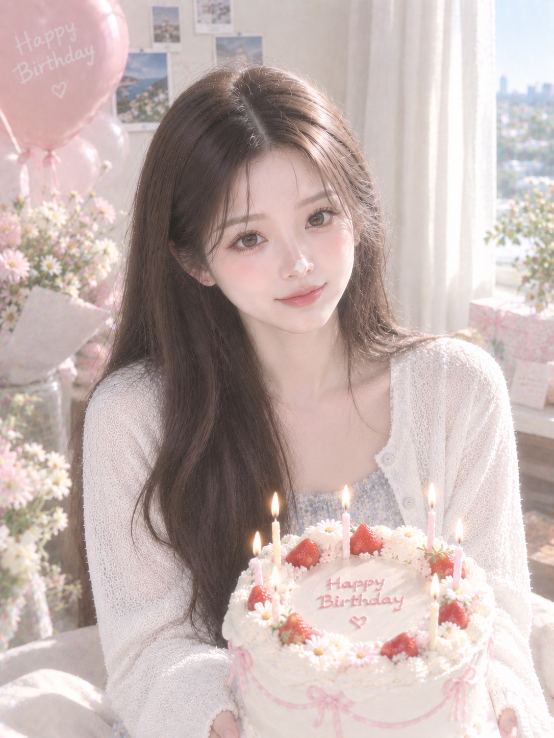 생일이래.ᐟ 