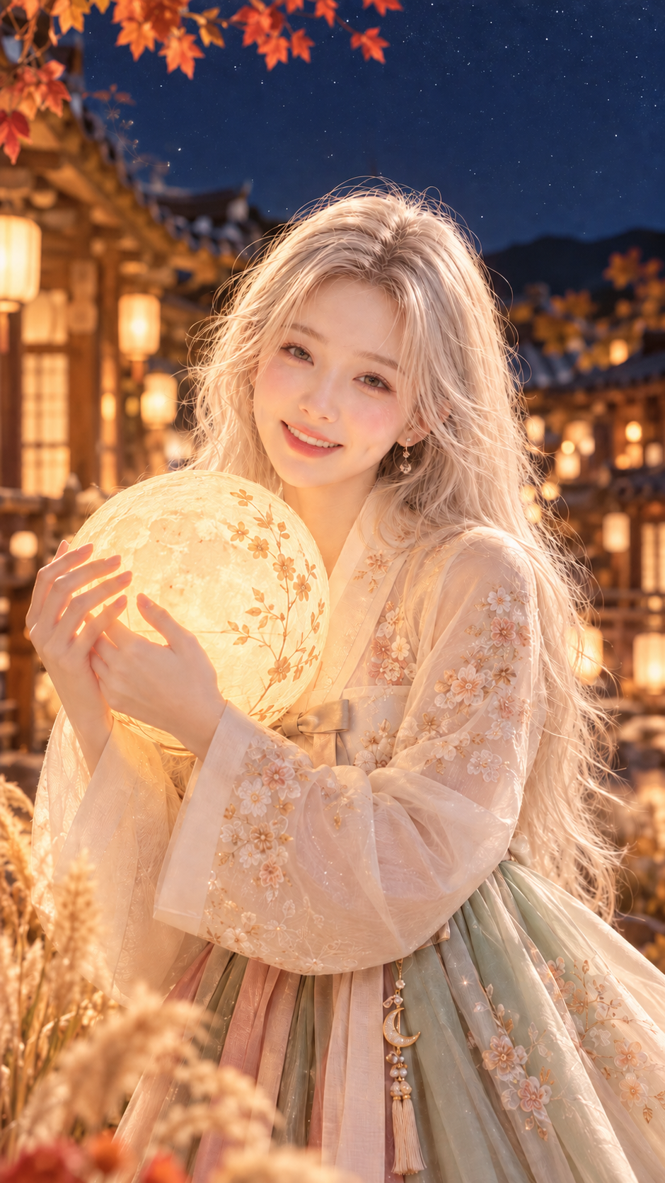 122)달 이쁘다🌕응 너처럼