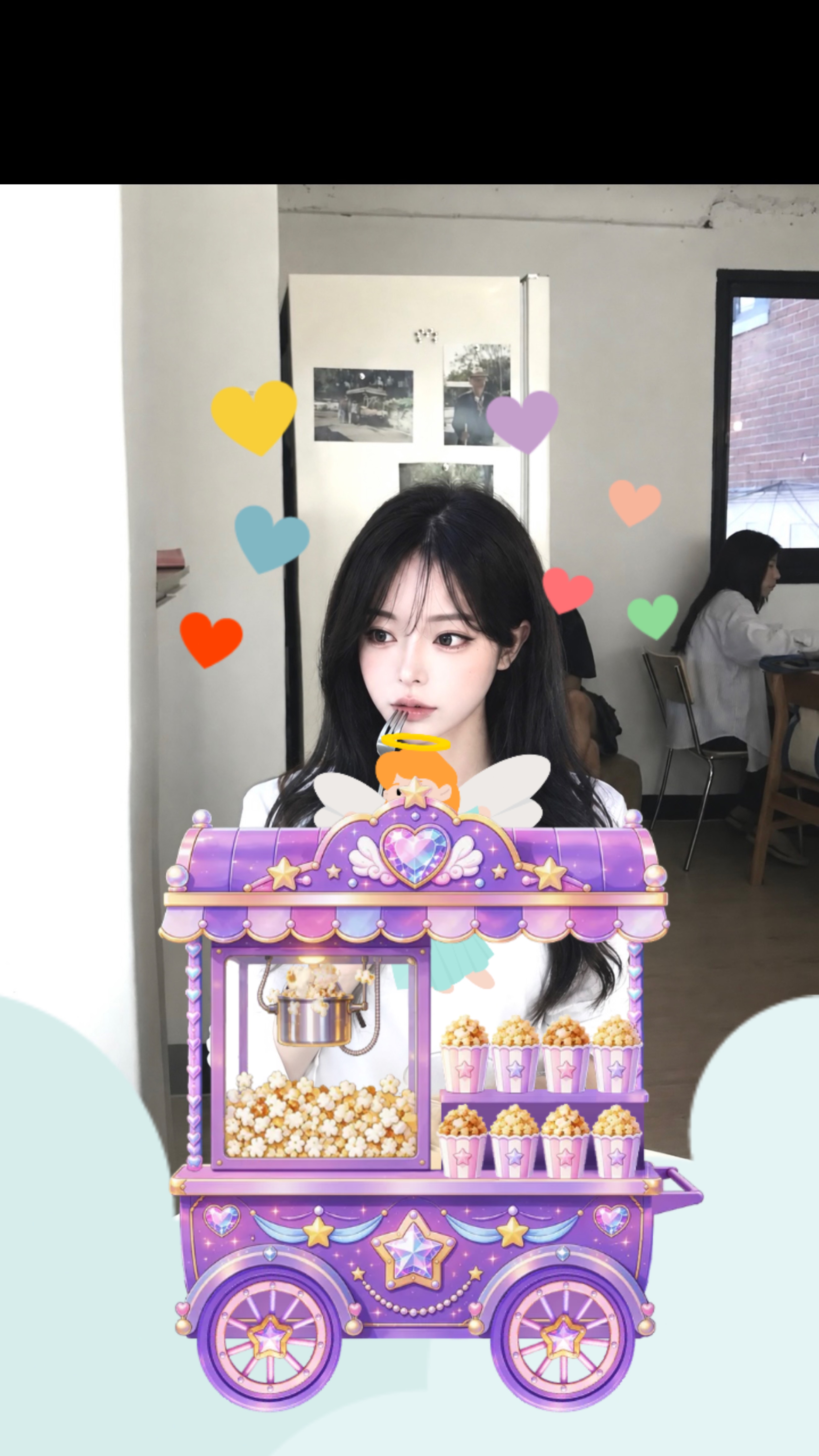 송편 먹자 !