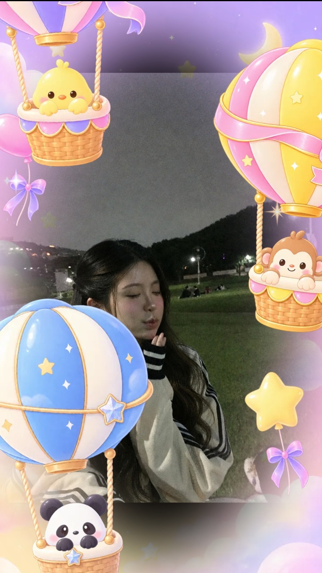 잔잔한 밤 , , 𖹭