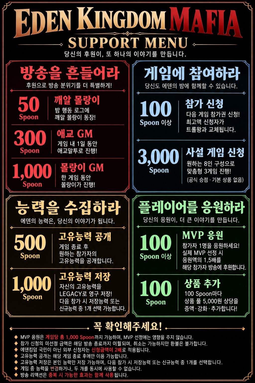 에덴킹덤 마피아