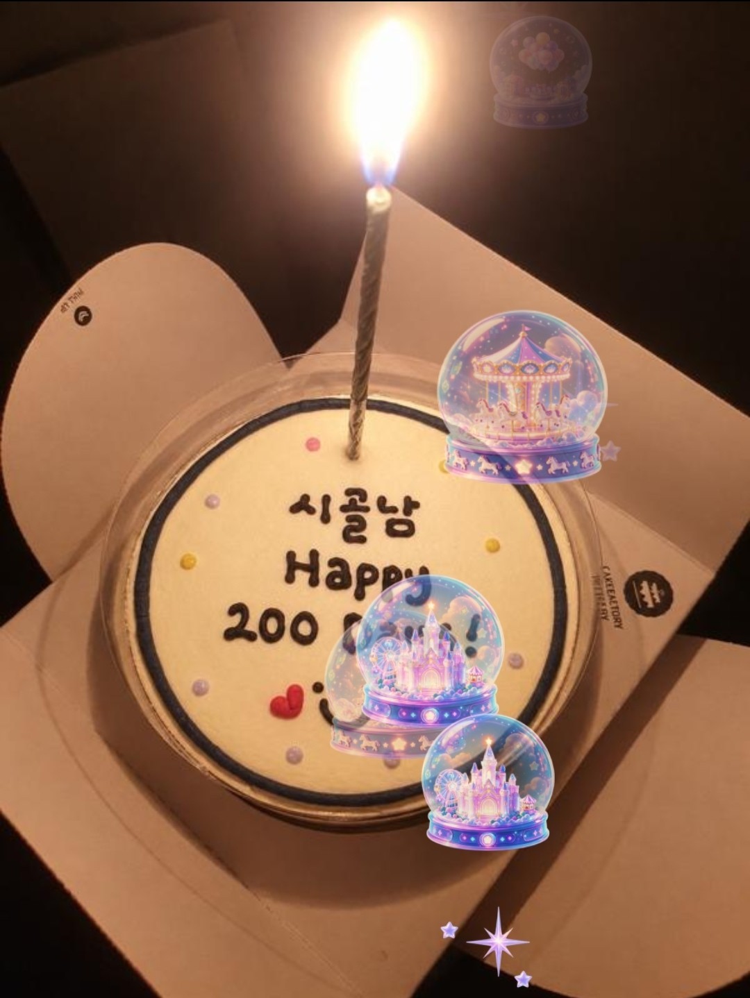 200일 많은분들 축하 꼬마워요