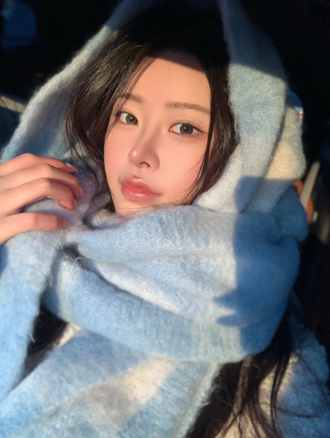 아침에 뜨는 해의 색