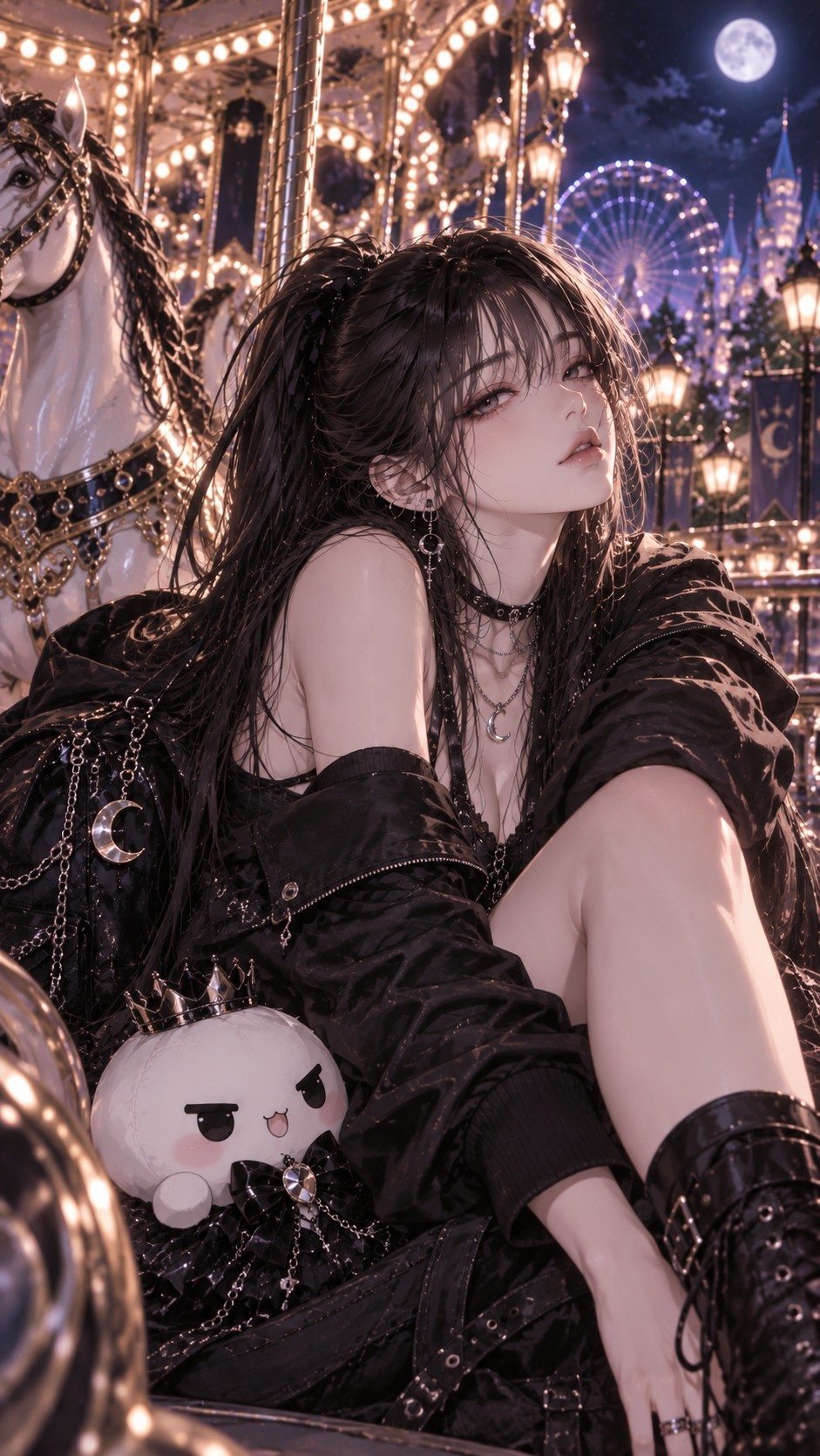 미친 목소리 소유자.