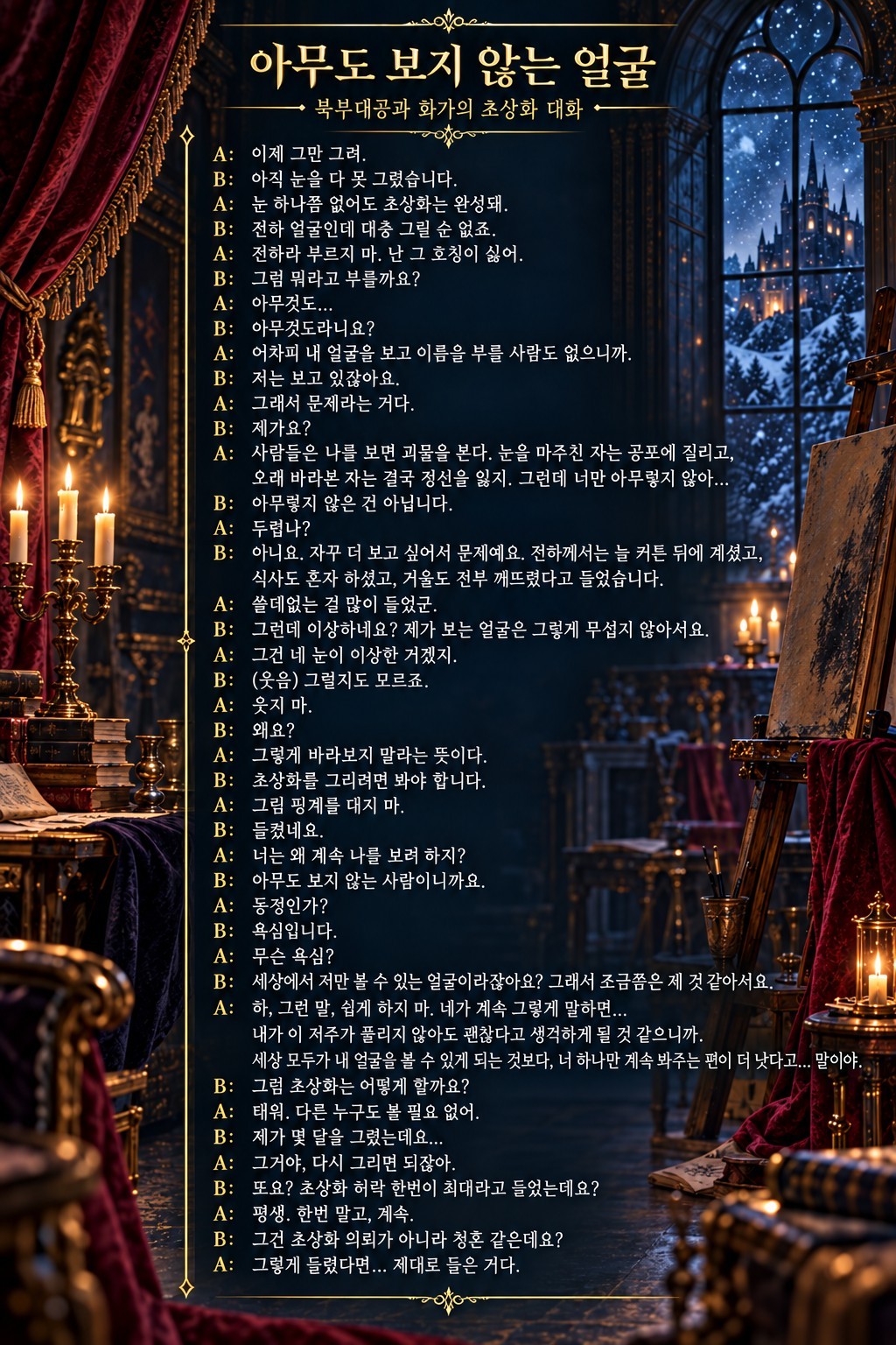 대본리딩&낭독 오마카세🎬