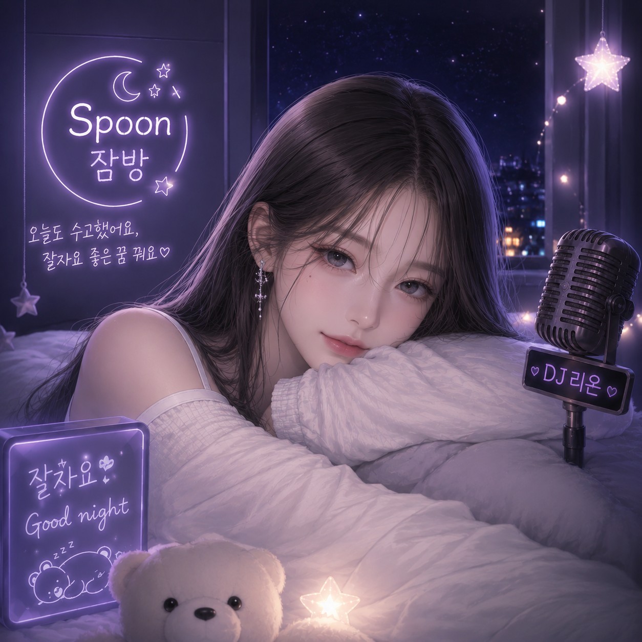 내 목소리 듣고 잘래?