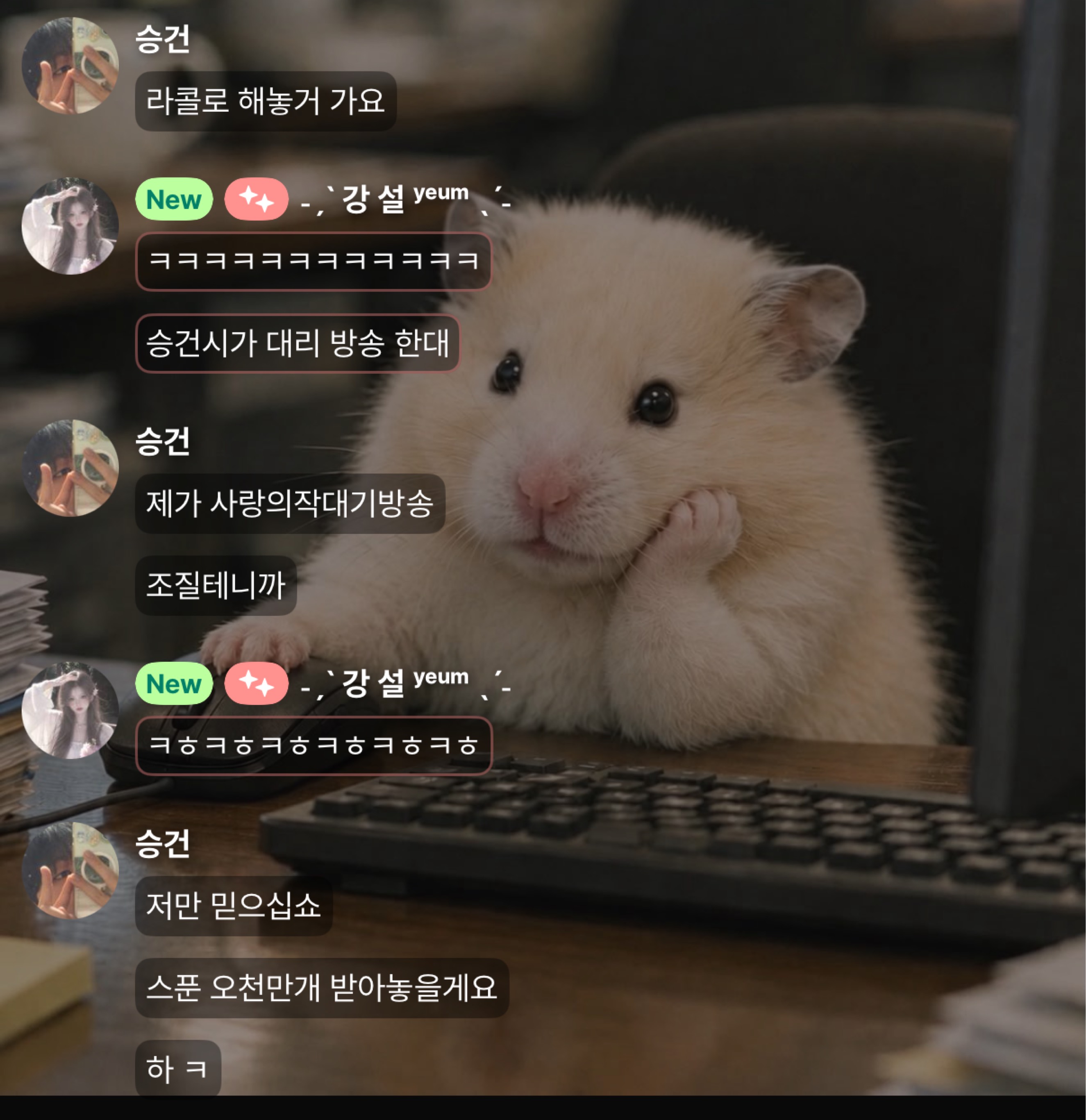 🖤 나랑 떠들떠들하쟈 ! 