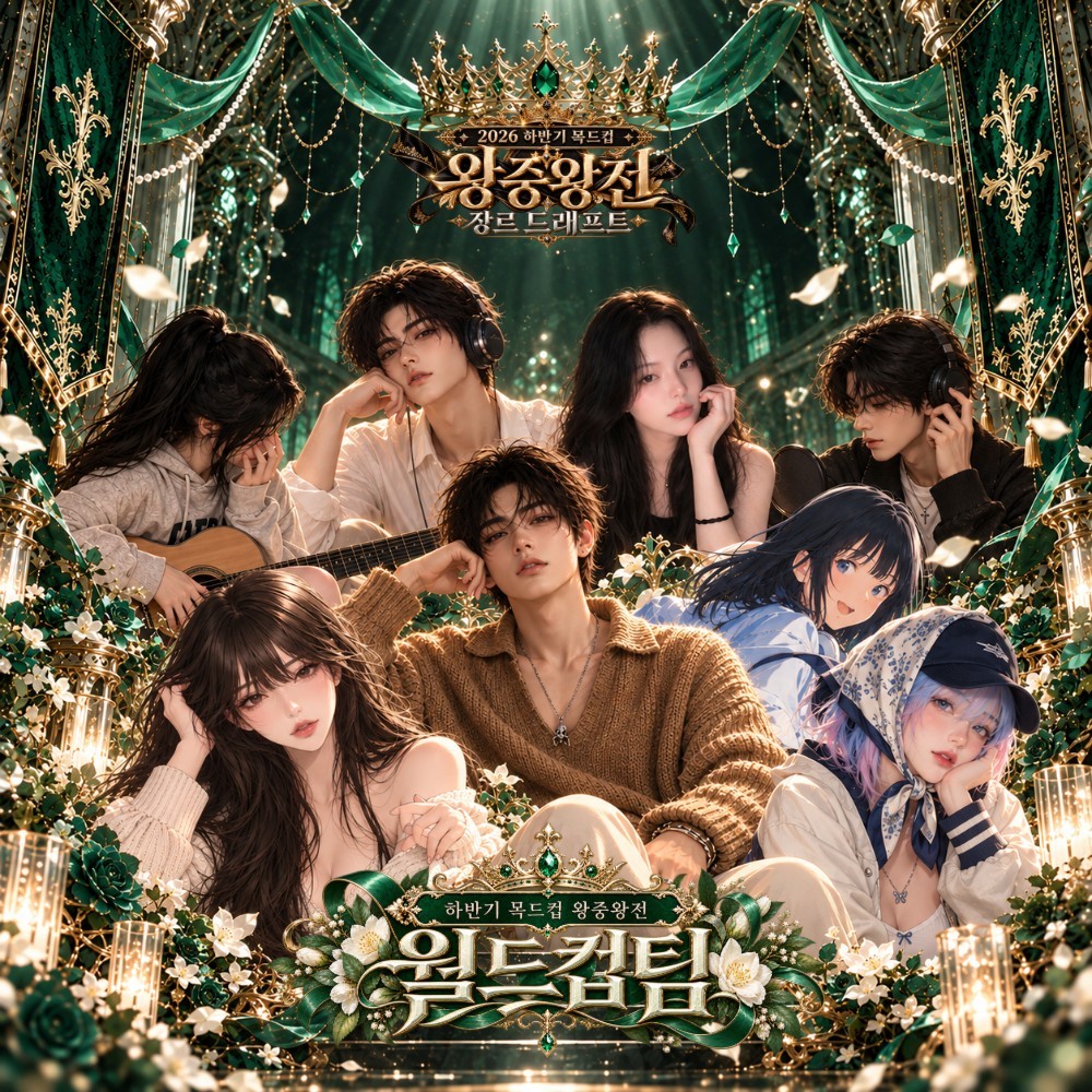 목드컵 왕중왕전 장르 드래프트 ⚔️