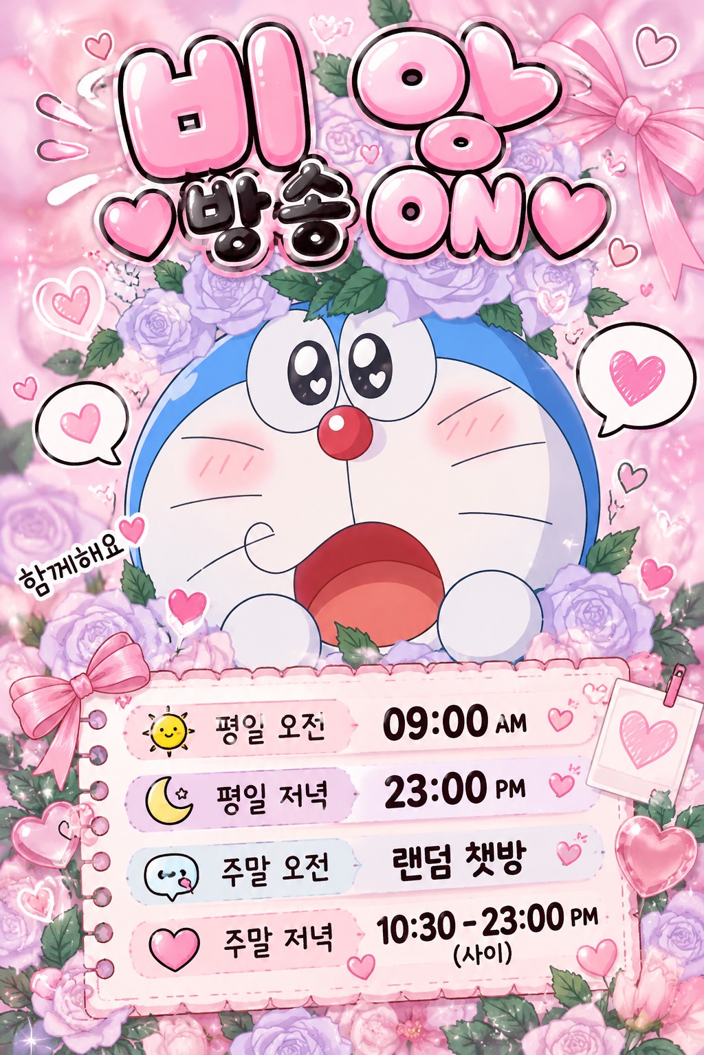 음소거 챗방 / 오늘도 맑음 🍀