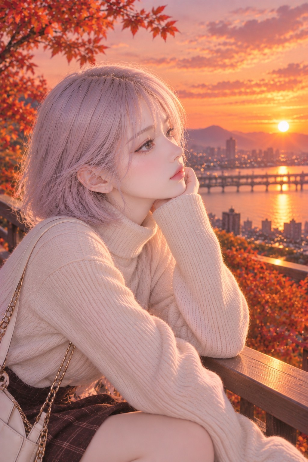 다람쥐의 마지막 도토리 캐기