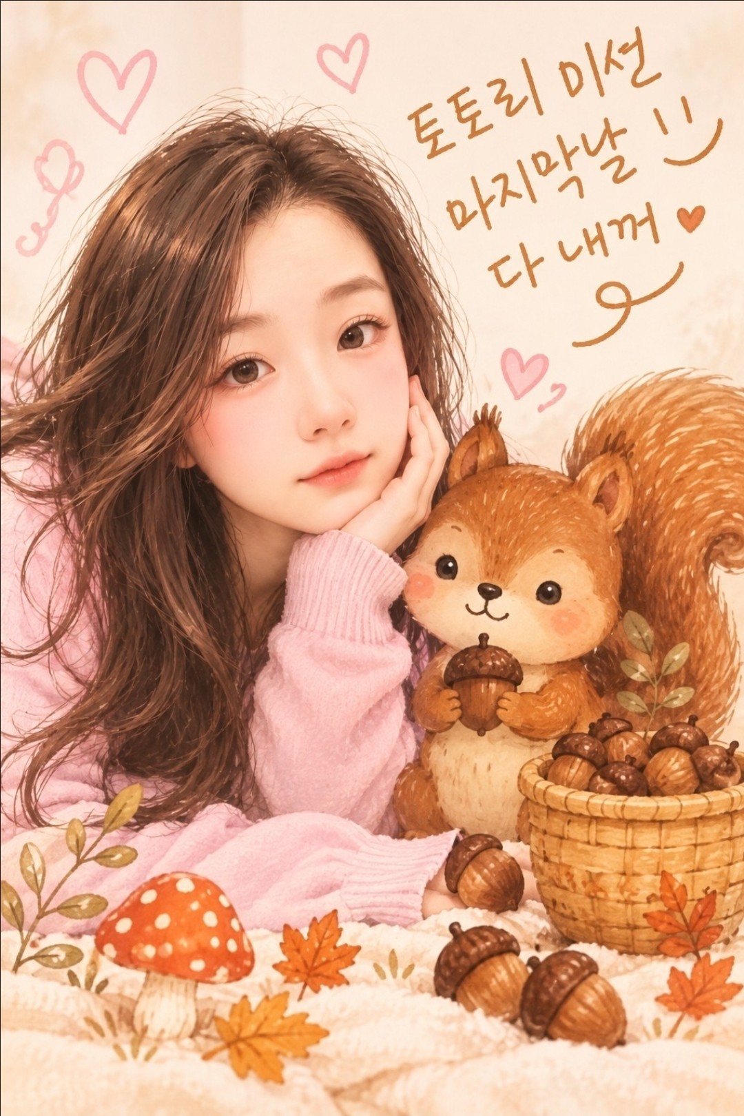 🐿도토리 주떼욤~ 나 내꼬얌 !