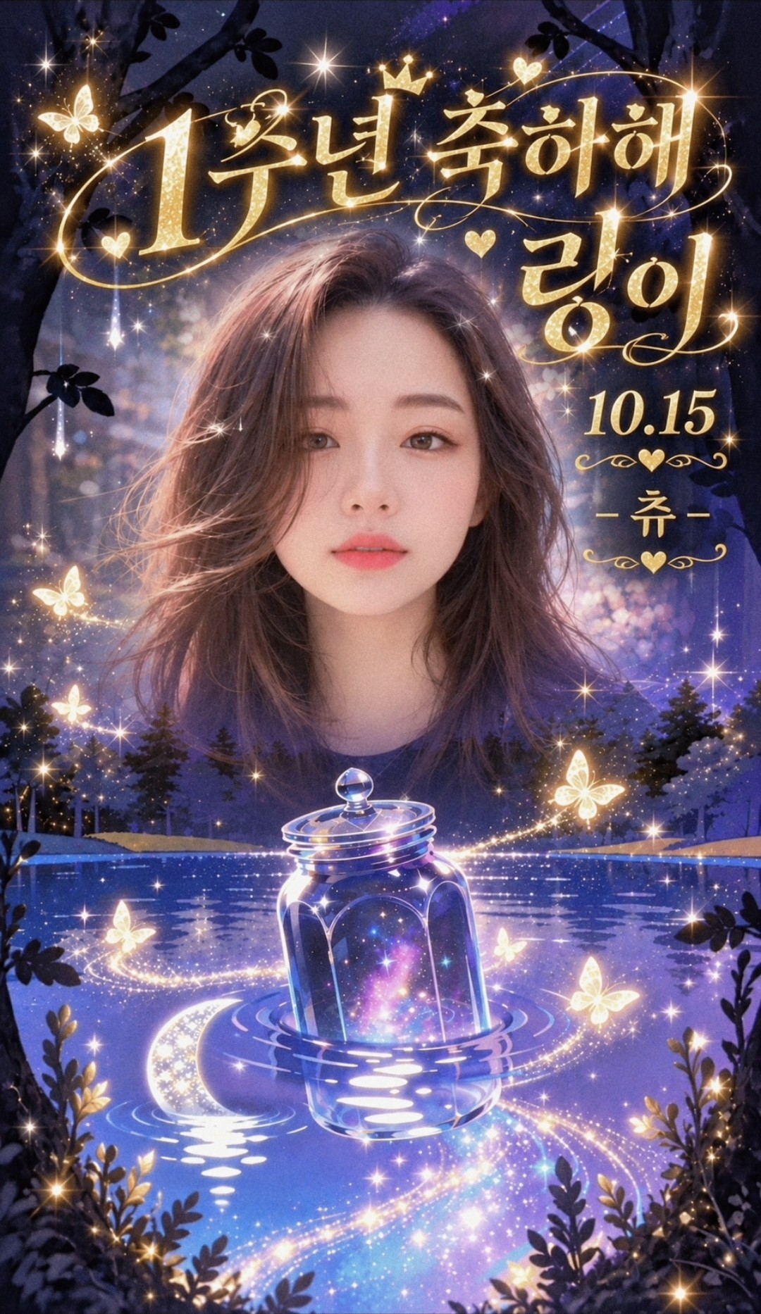 1주년 된 랑이와따