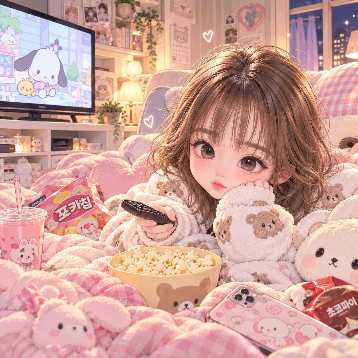 편하게놀다자요 💕 💕