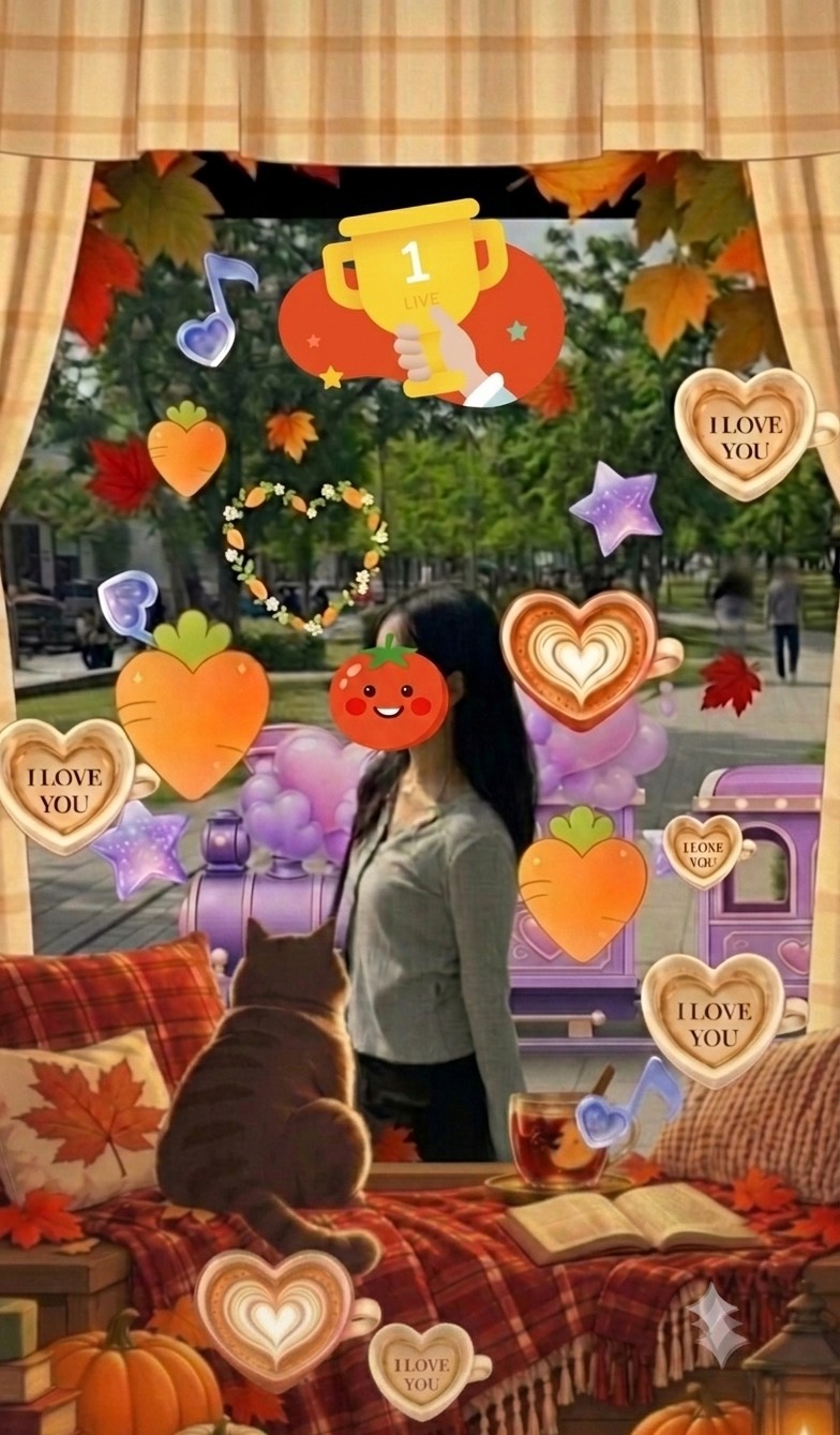 잔잔한 저녁이에요~~