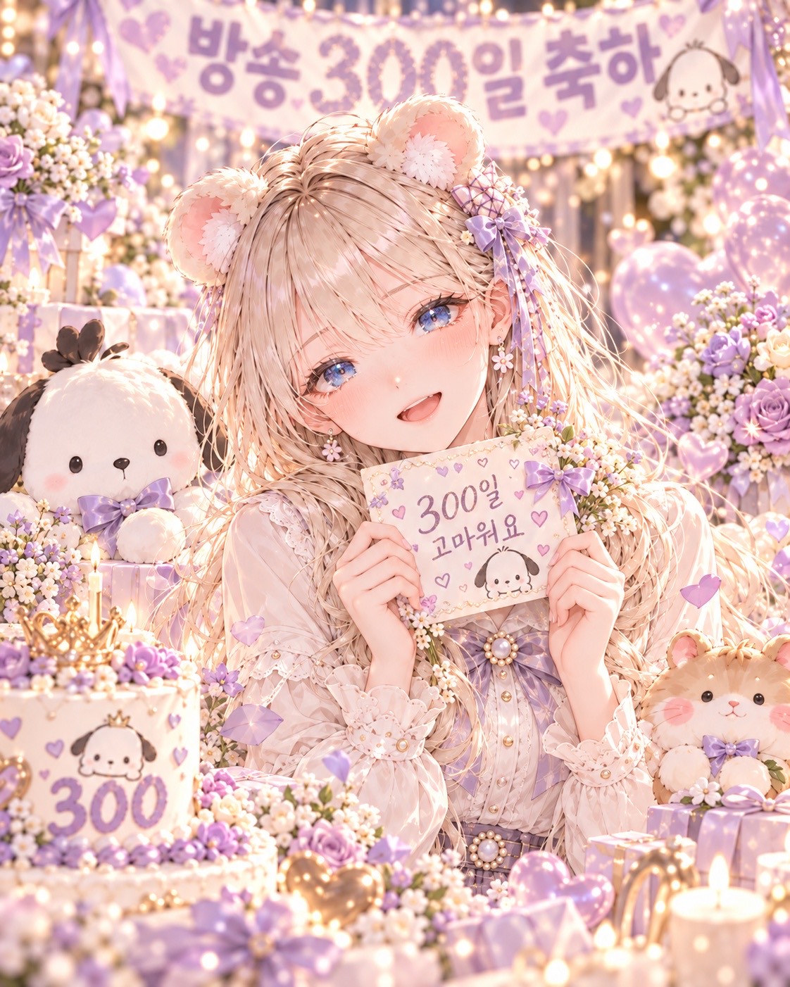시카 300일!