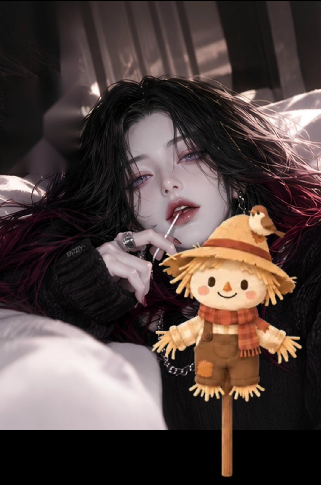 널 해치지않을 목소리.