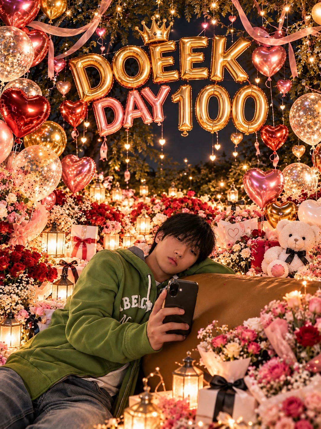 경 ❤️ 도이크 100일 ❤️ 축